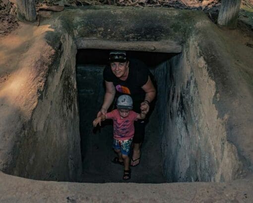 Cu Chi Tunnels Tour by boat