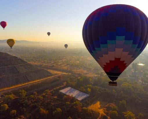 Teotihuacan Hot Air Balloon tour