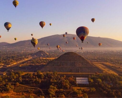 Teotihuacan Hot Air Balloon